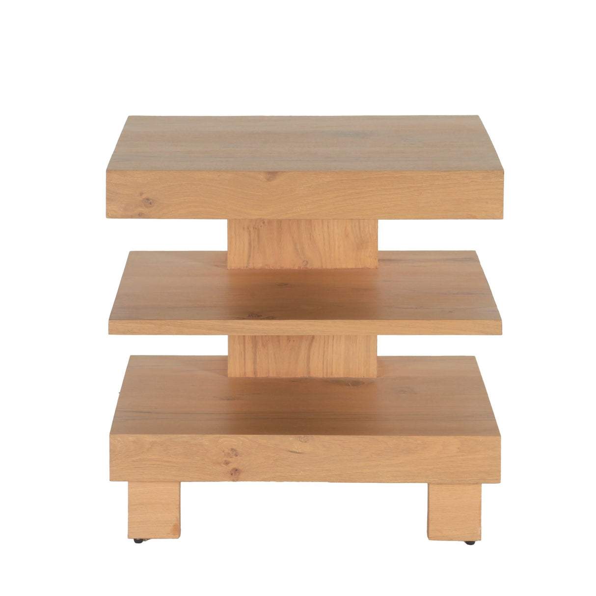 Flagstaff 24" Side Table in Natural Distressed Oak by Home Trends & Design at Eve Furniture