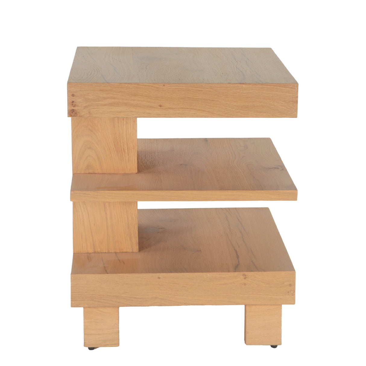 Flagstaff 24" Side Table in Natural Distressed Oak by Home Trends & Design at Eve Furniture