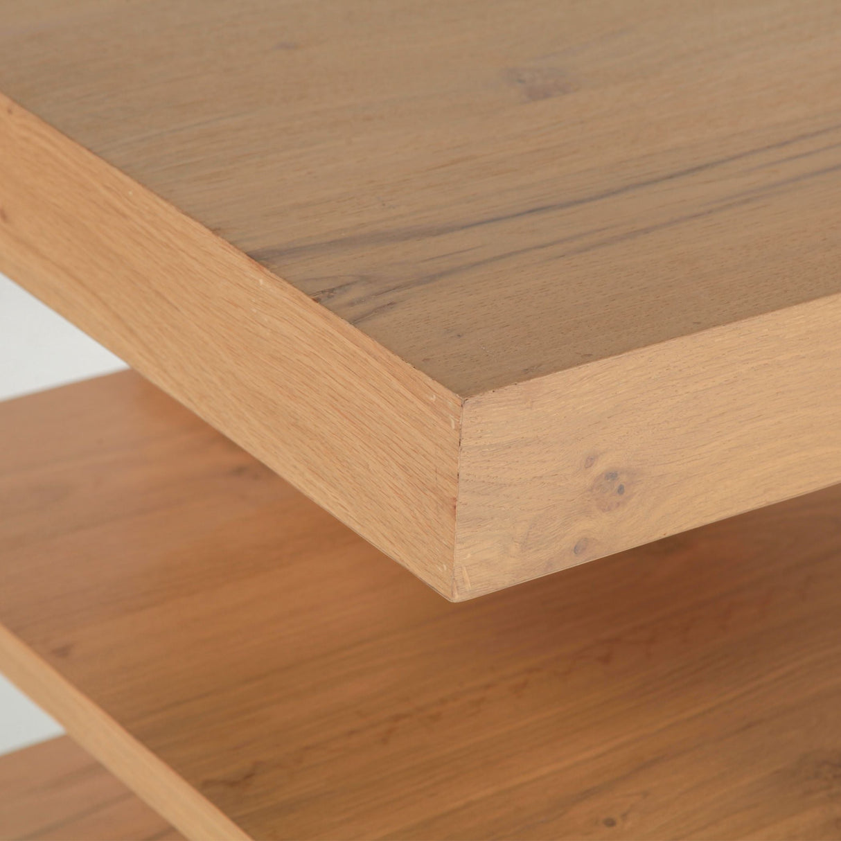 Flagstaff 24" Side Table in Natural Distressed Oak by Home Trends & Design at Eve Furniture