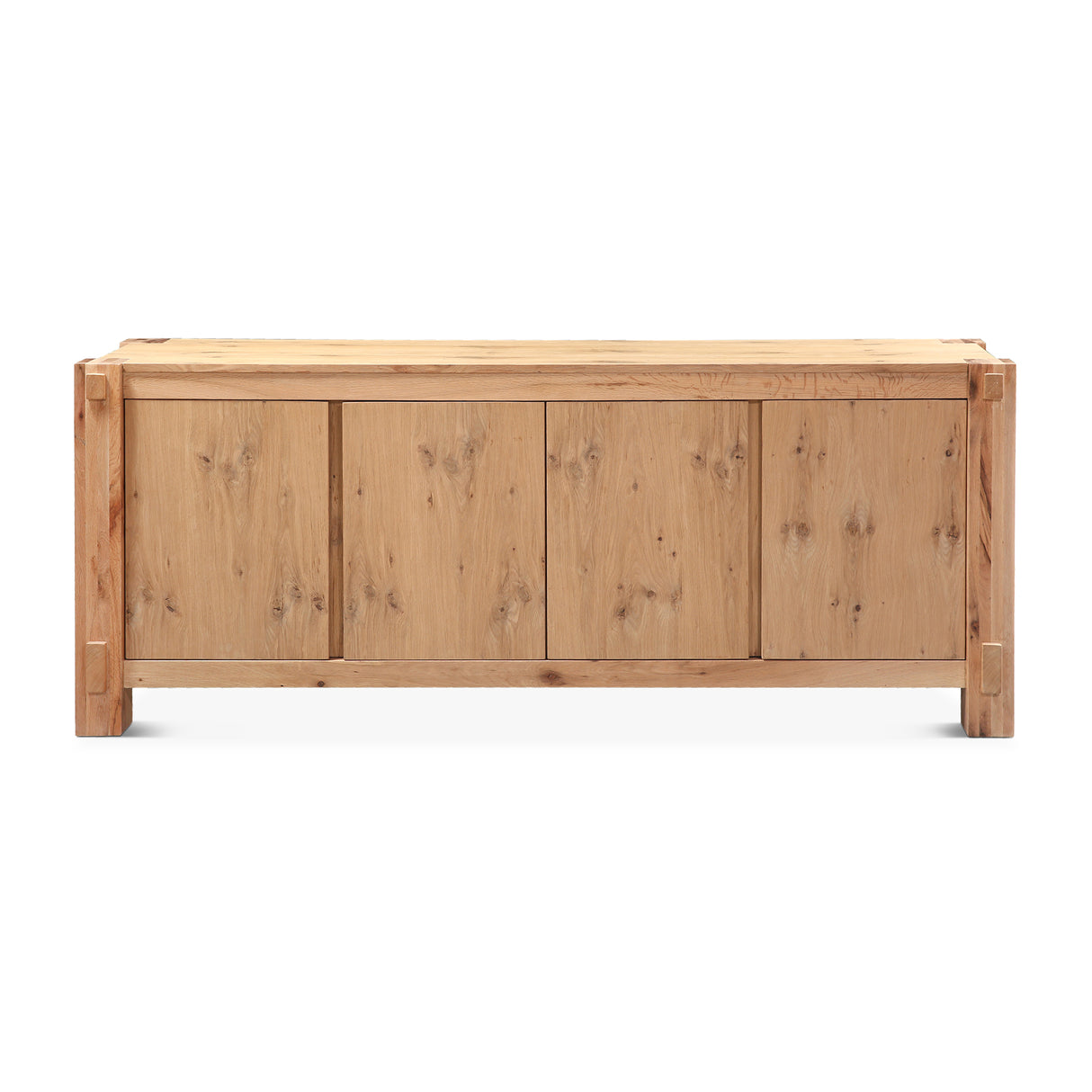 Flagstaff 80" Buffet in Natural Distressed Oak by Home Trends & Design at Eve Furniture