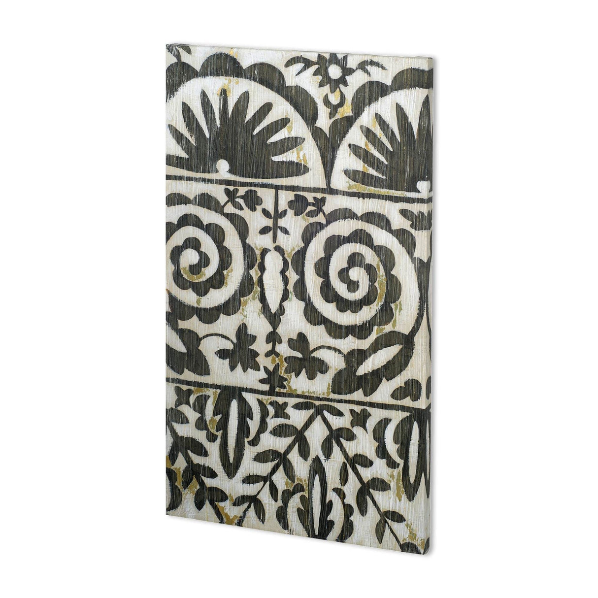 Flamenco Pattern I by Chariklia Zarris a Hand Embellished Textured Canvas by Mercana at Eve Furniture