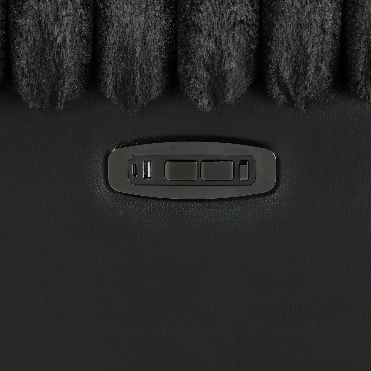 Flash Cord Fabric Power Reclining Sectional by Happy Homes at Eve Furniture