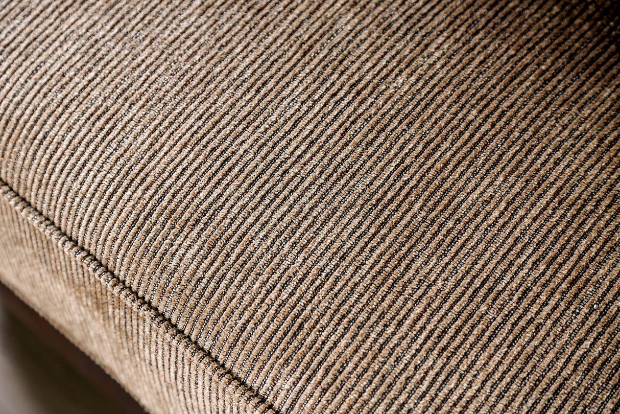 Fletcher Brown/Tan Chair by Furniture of America at Eve Furniture