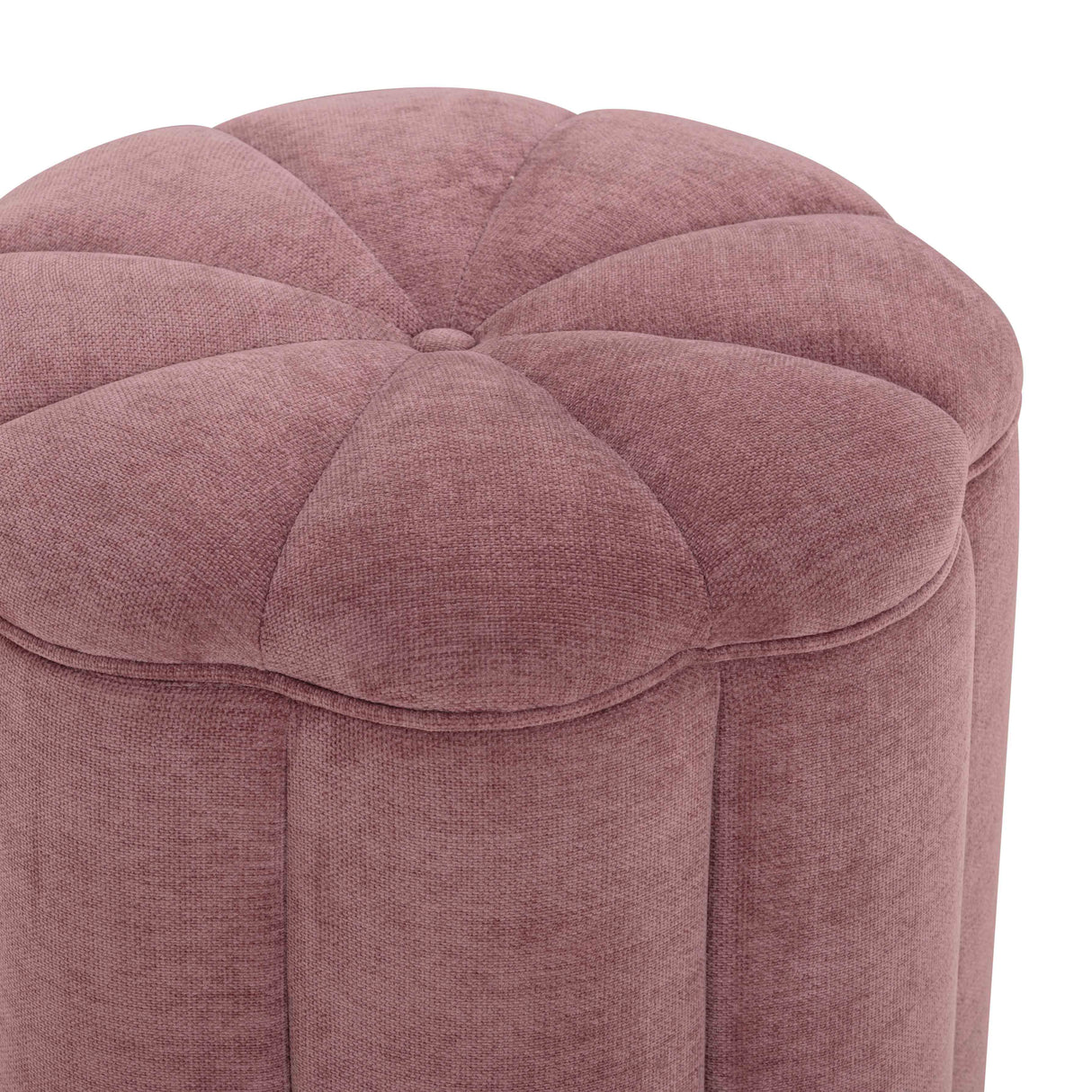 Fleur Textured Velvet Storage Ottoman by TOV Furniture at Eve Furniture