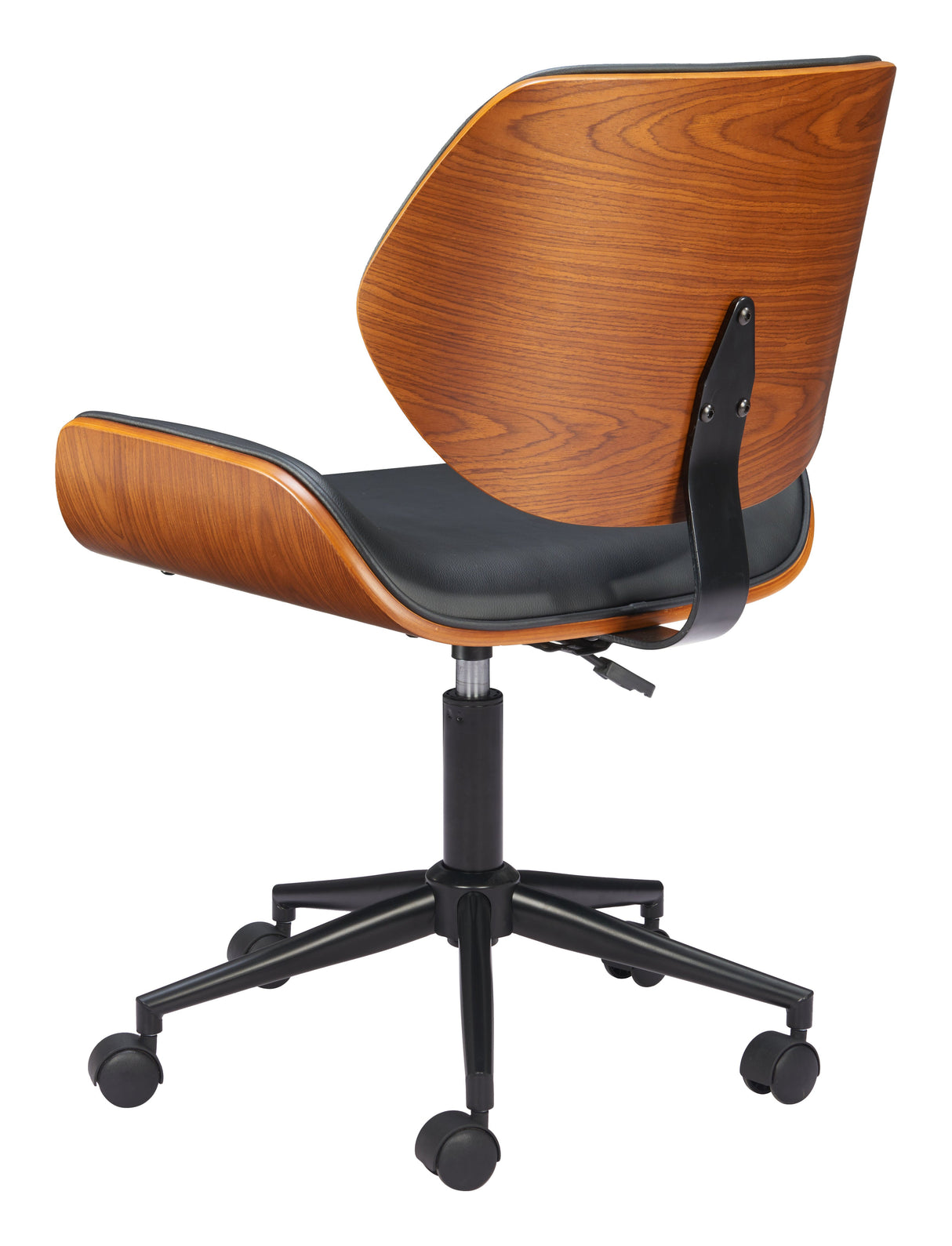 Flex Black Low Back Office Chair by Zuomod at Eve Furniture