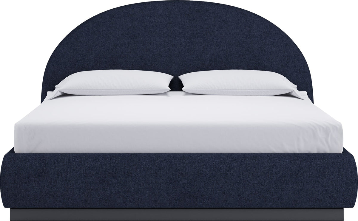 Flex Blue Jeans Full Upholstered Bed by Modus Furniture at Eve Furniture