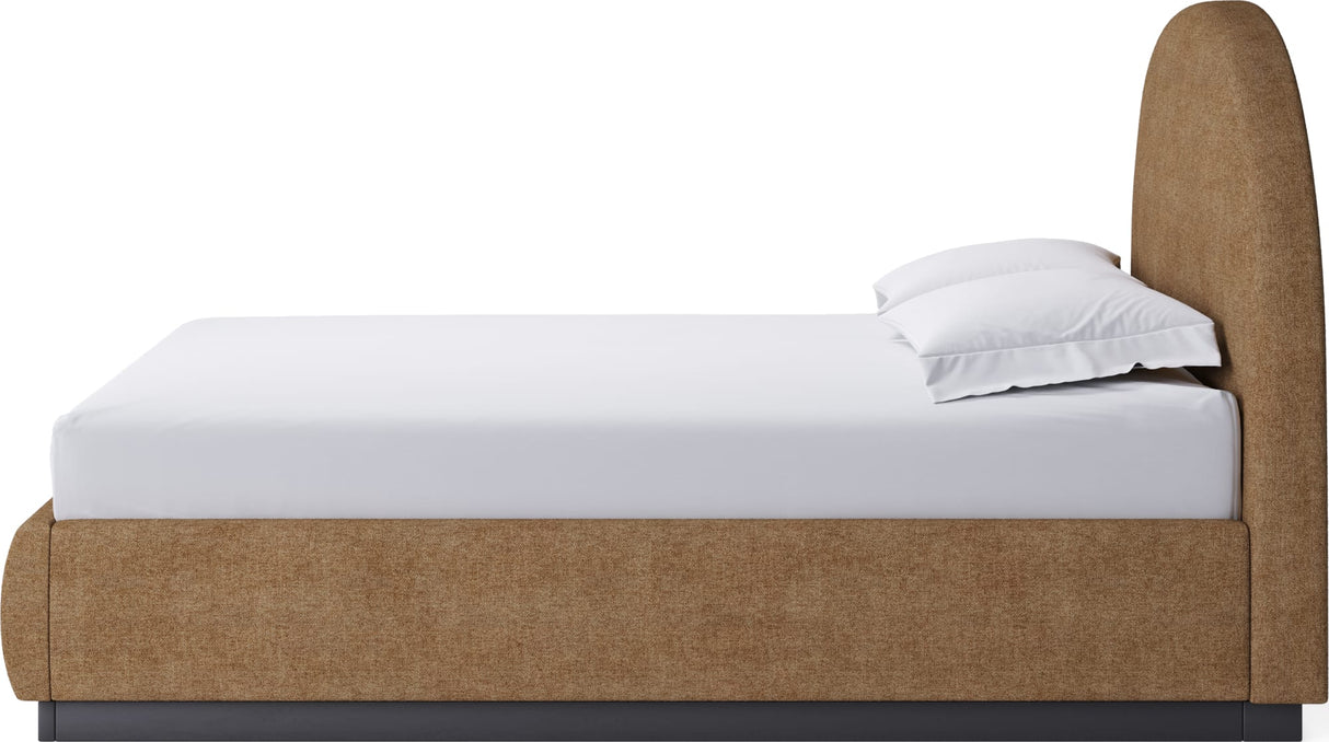 Flex Porcini Full Upholstered Bed by Modus Furniture at Eve Furniture