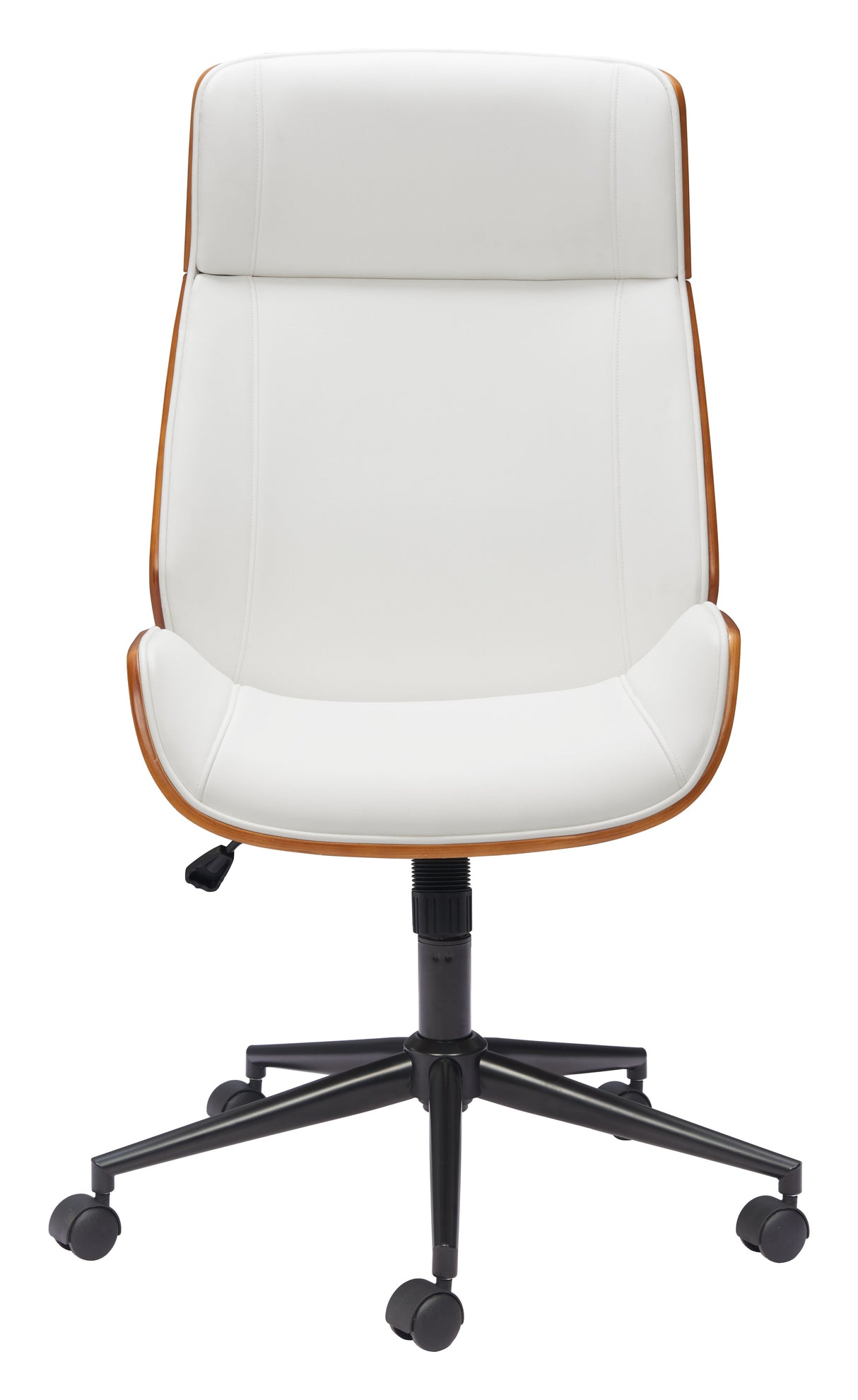 Flex White High Back Office Chair by Zuomod at Eve Furniture