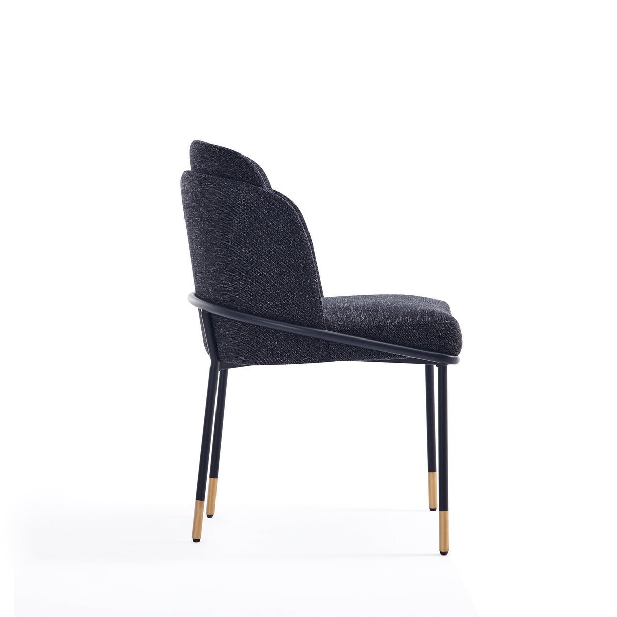 Flor Dining Chair in Black (set of 2) by Manhattan Comfort at Eve Furniture