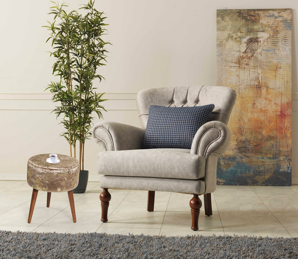 Flora Ottoman 108 by Furnia at Eve Furniture