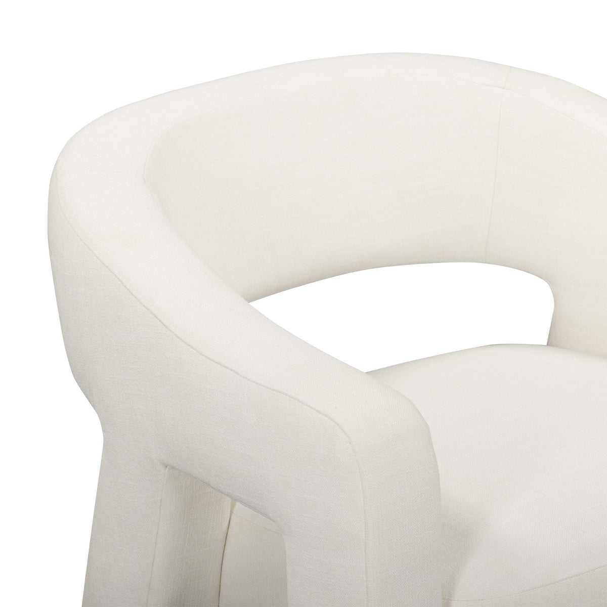 Florence Linen Accent Chair by TOV Furniture at Eve Furniture