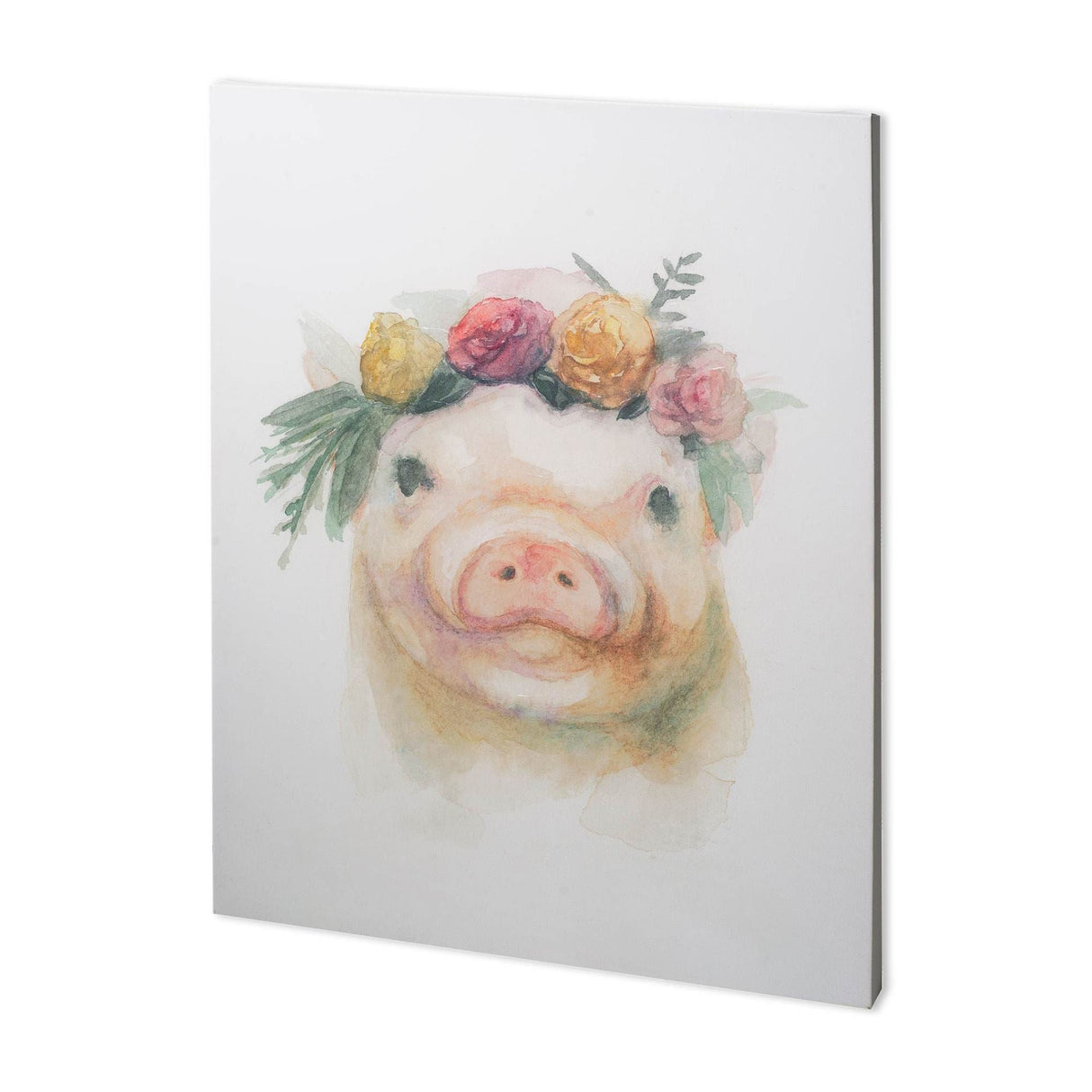 Flower Crown II by Mercana Studio a Hand Embellished Textured Canvas by Mercana at Eve Furniture