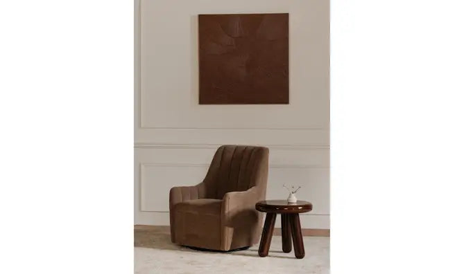 Flutter Framed Painting Maroon by Moe's Home at Eve Furniture