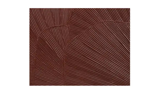 Flutter Framed Painting Maroon by Moe's Home at Eve Furniture