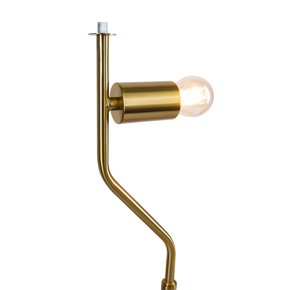 Flux Table Lamp - Black Outer - White Inner by Ashcroft Furniture at Eve Furniture