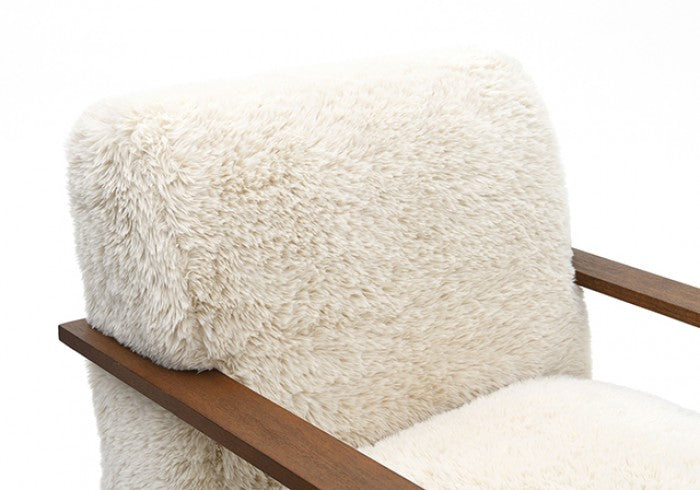 Eramo Contemporary Sand Accent Chair
