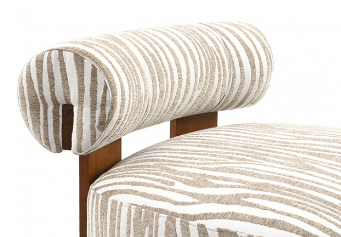 Niobe Beige Accent Chair