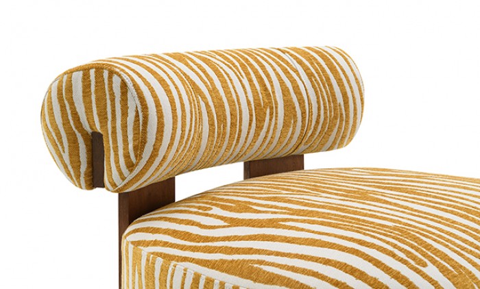 Niobe Yelllow Accent Chair