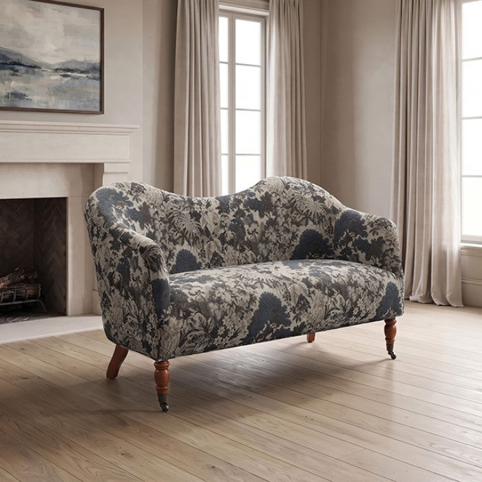 Seaton Slate Blue Green Settee