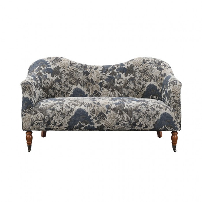 Seaton Slate Blue Green Settee