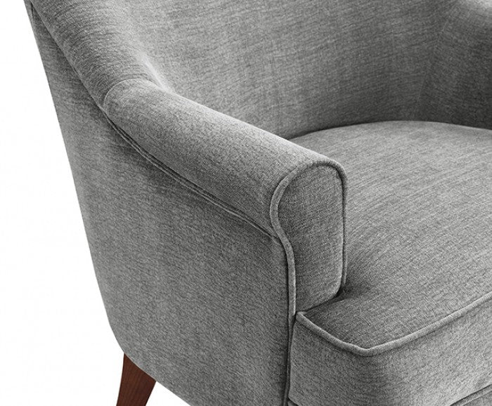 Raelyn Bungee Brown / Walnut Accent Chair