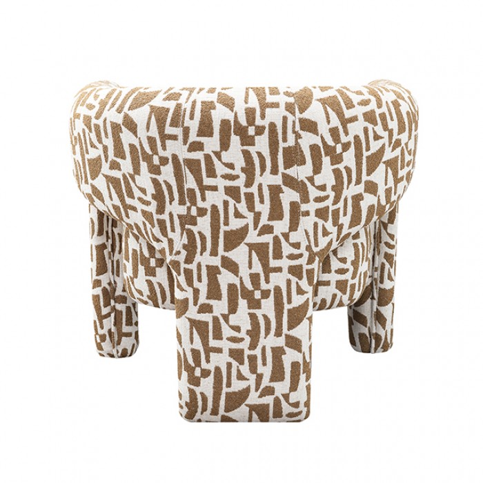 Thimba Abstract Brow Accent Chair