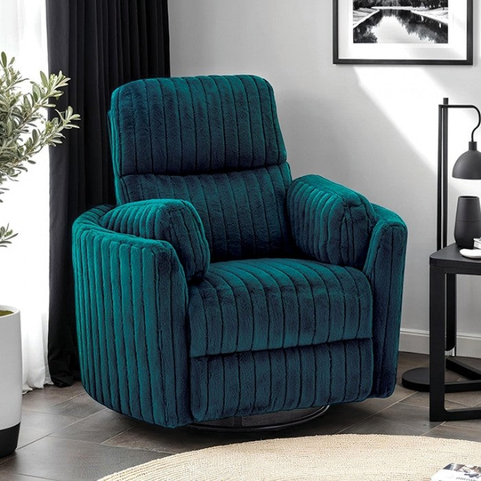 Belper Dark Teal Power Recliner