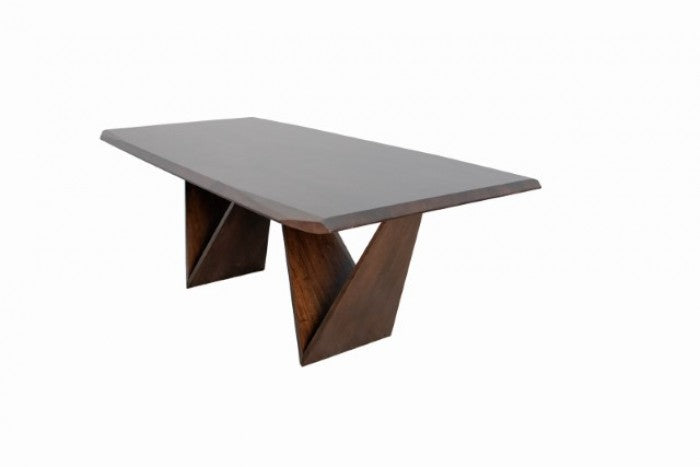 Romont Rich Walnut 7-Piece Dining Room Set by Furniture of America at Eve Furniture