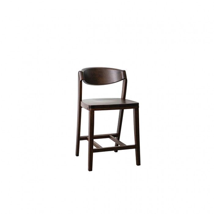 Hadsten Walnut Counter Height Chair Set of 2