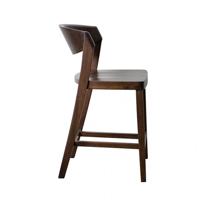 Hadsten Walnut Counter Height Chair Set of 2