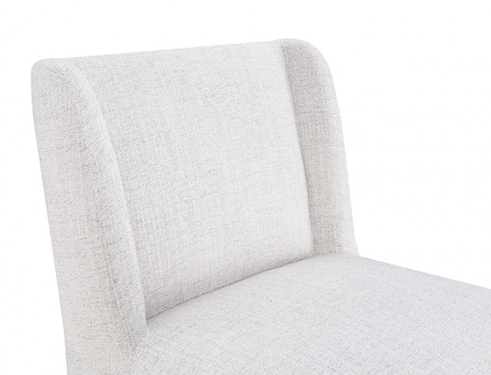 Fede Pristine White Side Chair