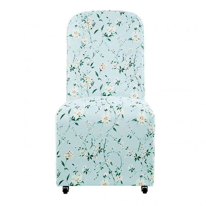 Canterbury Sakura Light Blue/Peach Dining Chair