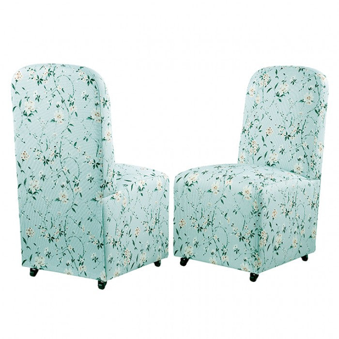 Canterbury Sakura Light Blue/Peach Dining Chair