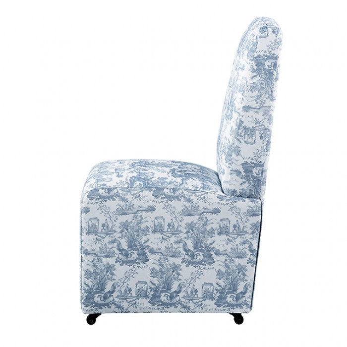 Canterbury Light Blue/White Dining Chair