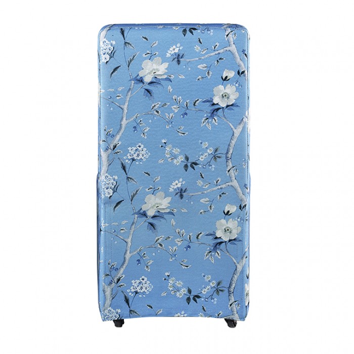 Durham Toile De Jouy Light Blue/White Dining Chair