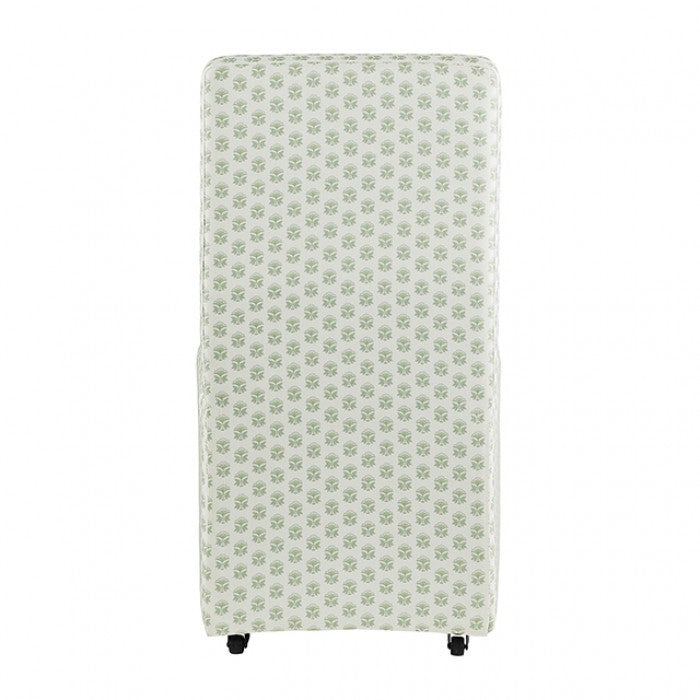 Durham Seaside Cabbage Rose Green/White Dining Chair