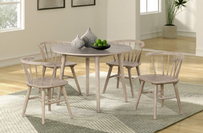 Yate Natural Oak 5-Piece Dining Room Set