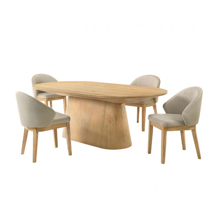 Tottenham Oak 5-Piece Dining Room Set