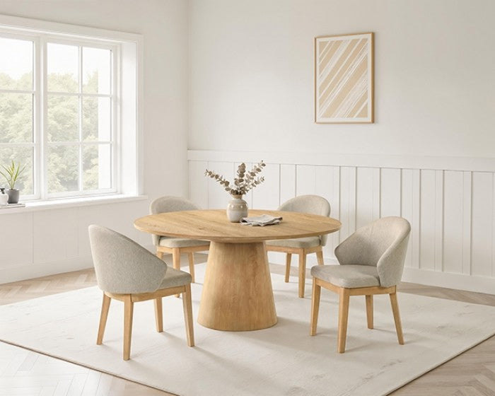 Tottenham Oak 5-Piece Dining Room Set