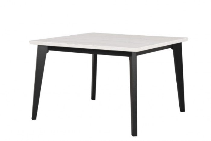 Sabro Black/White 5-Piece Counter Height Set by Furniture of America at Eve Furniture