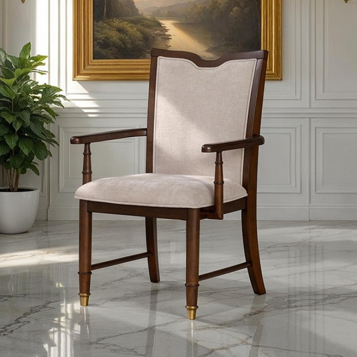 Westerham Dark Cherry Arm Chair Set of 2