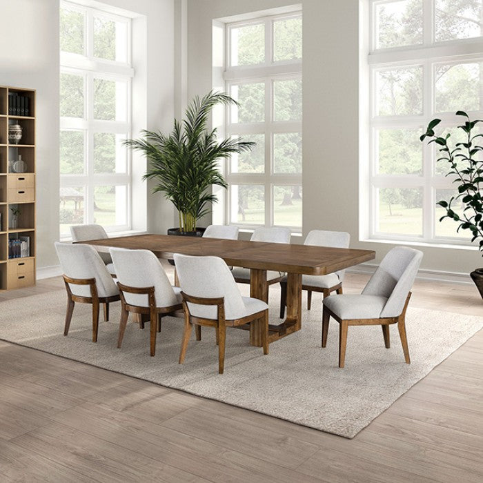 Mandal Chestnut/White Set of 2 by Furniture of America at Eve Furniture