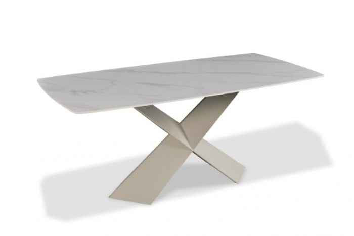 Lenvik Brown/White 7-Piece Dining Room Set