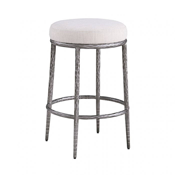 Rilva Gunmetal Counter Height Stool