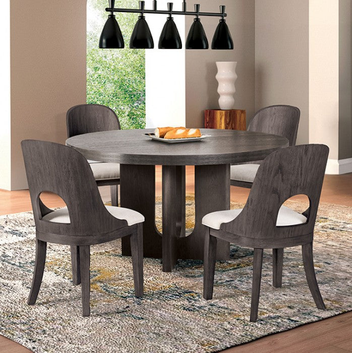 Sterling West Ash Gray 5-Piece Dining Room Set