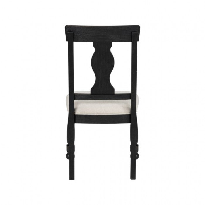 Neue Mills Black Side Chair Set of 2