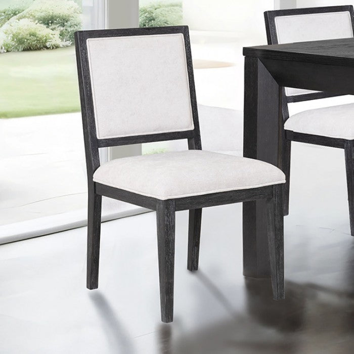 Hatton Cross Weathered Black Side Chair Set of 2