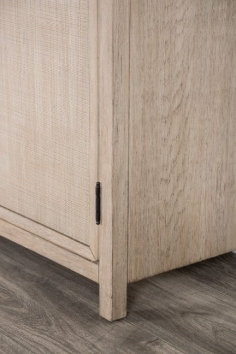 Belize Gray Fog 4 Door Cabinet by Furniture of America at Eve Furniture