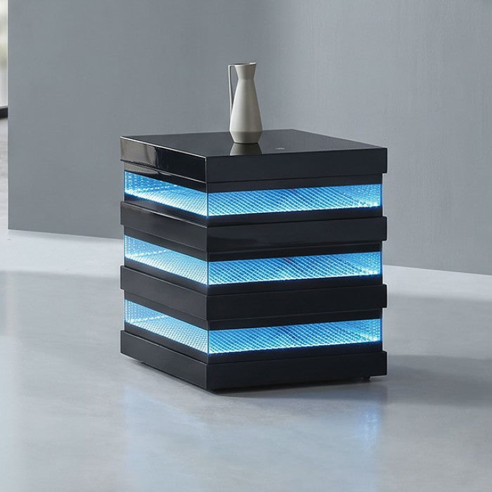 Maloy Black End Table