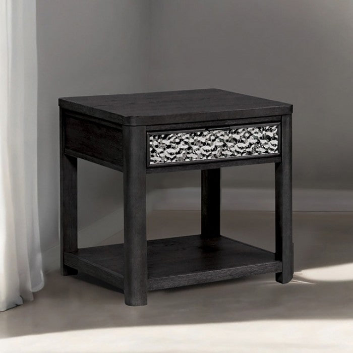 Sterling West Ash Gray End Table